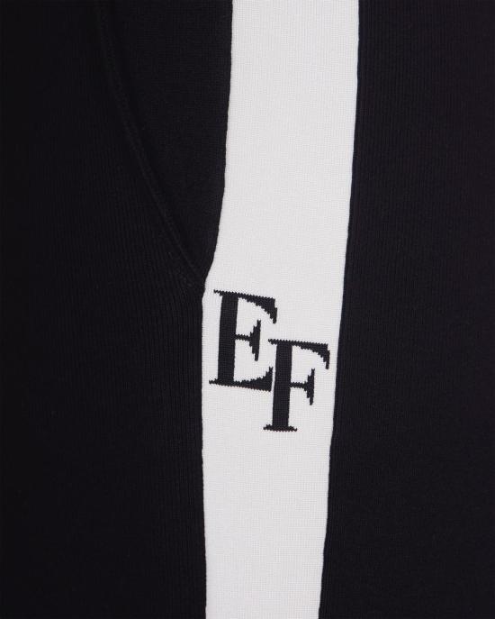 25FW 엘리자베타프랜치 스트레이트 팬츠 KP69S56E2EF3 Black - ELISABETTA FRANCHI