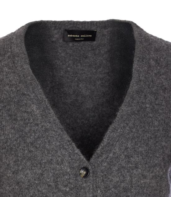 25FW 로베르토 콜리나 가디건 F01010F0121 GREY - ROBERTO COLLINA