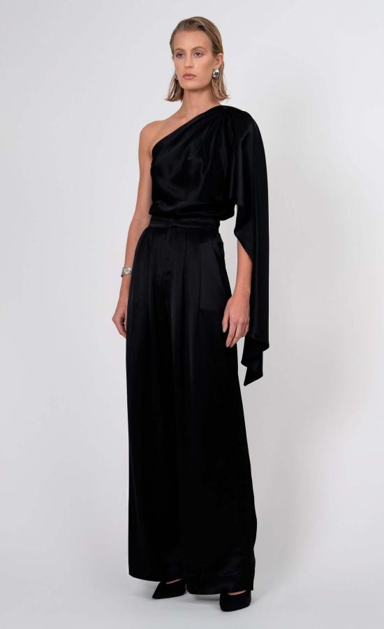  논살란트 레이블 블라우스 논샬란트 라벨 멜리  블랙 - NONCHALANT LABEL