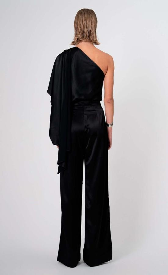  논살란트 레이블 블라우스 논샬란트 라벨 멜리  블랙 - NONCHALANT LABEL