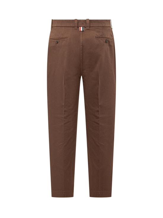 25FW 톰브라운 스트레이트 팬츠 MTU335WF0576 210 BROWN - THOM BROWNE