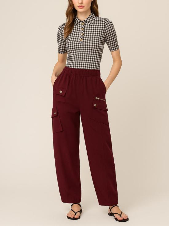  가니 스트레이트 팬츠 라다 앵클 스커트