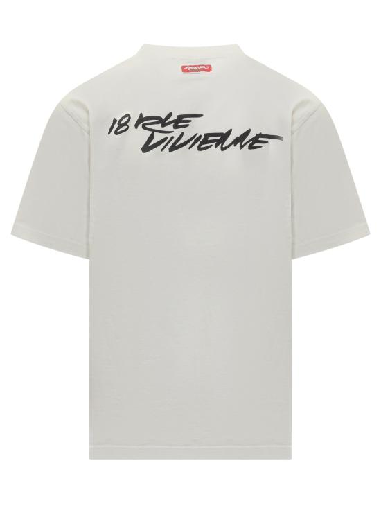 25FW 겐조 반팔 티셔츠 FF65TS2654SG 02 OFF WHITE - KENZO