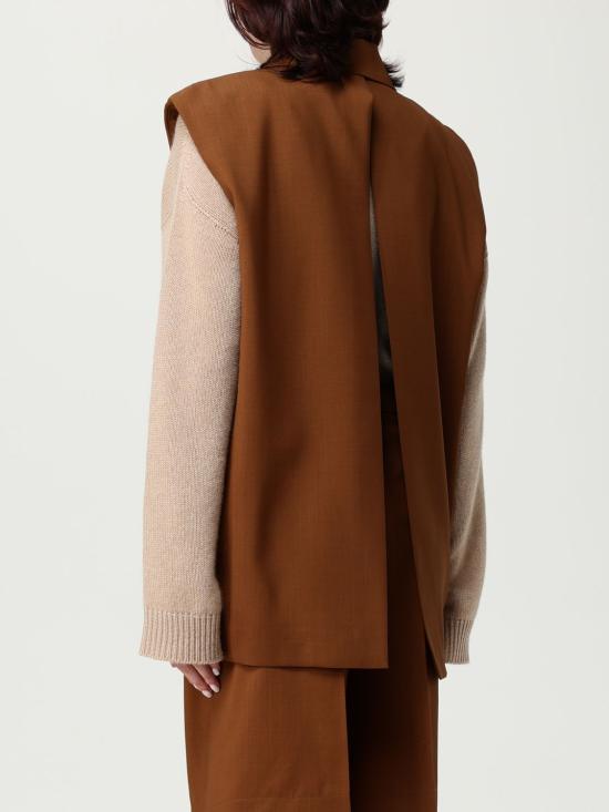 25FW 리비아나 콘티 베스트 F5WN90 T94 Brown - LIVIANA CONTI