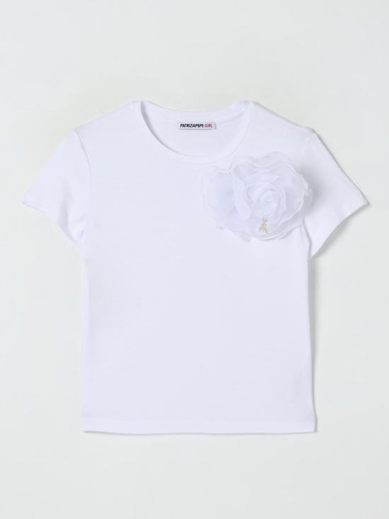 25SS [키즈] 파트리지아페페 티셔츠 7M0897J051 W103 White