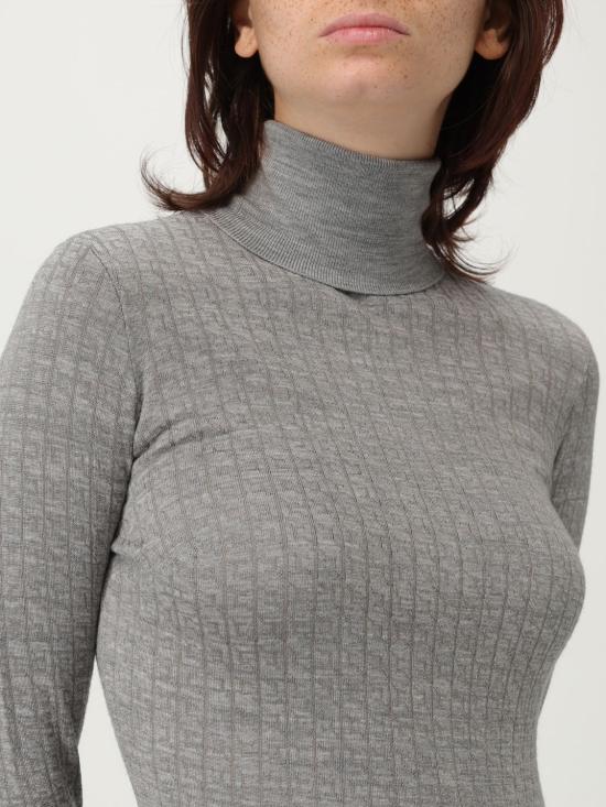 25FW 엘리자베타프랜치 터틀넥 MK23S 431 Grey - ELISABETTA FRANCHI