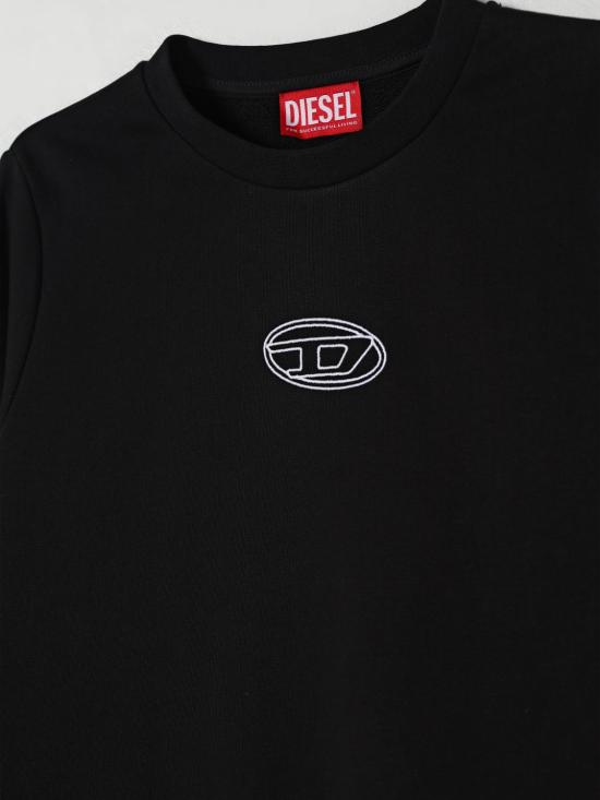 25FW [키즈] 디젤 풀오버 J02417KYAX3 K900 Black - DIESEL