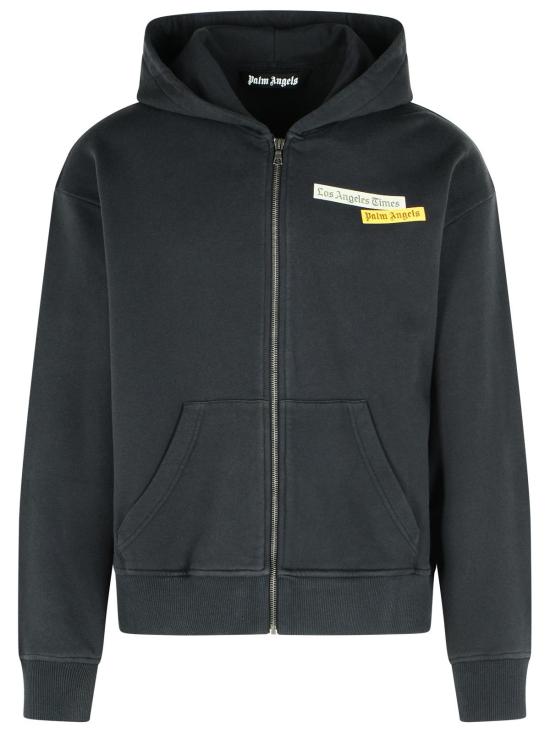 25FW 팜앤젤스 긴팔 티셔츠 PMBE029F25FLE0011003 Black