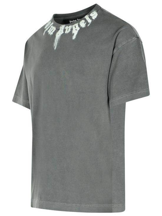 25FW 팜앤젤스 반팔 티셔츠 PMAA109F25JER0090703 Grey - PALM ANGELS