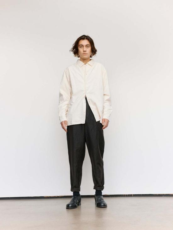  케이시 케이시 긴팔 셔츠 내추럴 L 코트 밀리 - CASEY CASEY