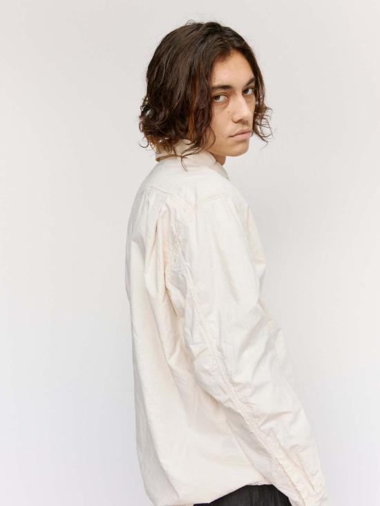  케이시 케이시 긴팔 셔츠 내추럴 L 코트 밀리 - CASEY CASEY