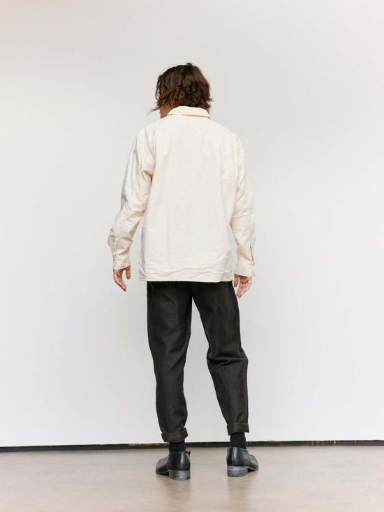  케이시 케이시 긴팔 셔츠 내추럴 L 코트 밀리 - CASEY CASEY