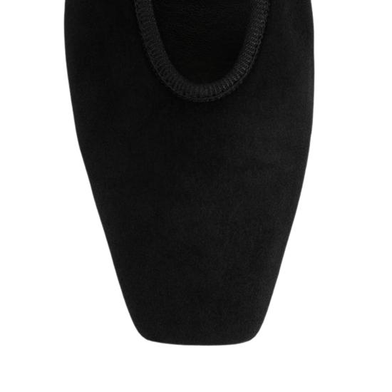 25FW 토템 플랫 슈즈 252WAS0218LE0012001 BLACK DOM - TOTEME