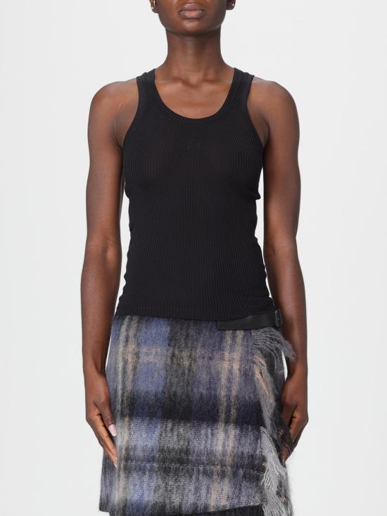 25FW 로에베 민소매 티셔츠 S540Y23X461100 BLACK DOM