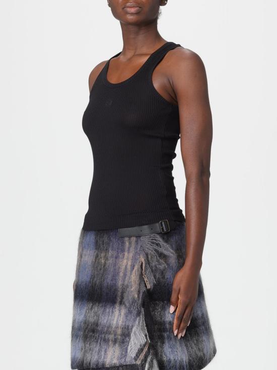 25FW 로에베 민소매 티셔츠 S540Y23X461100 BLACK DOM - LOEWE