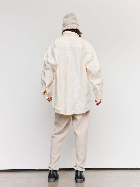  케이시 케이시 트레이닝/조거 팬츠 라이트 그레이 울리 1 즈와그 팬츠 - CASEY CASEY