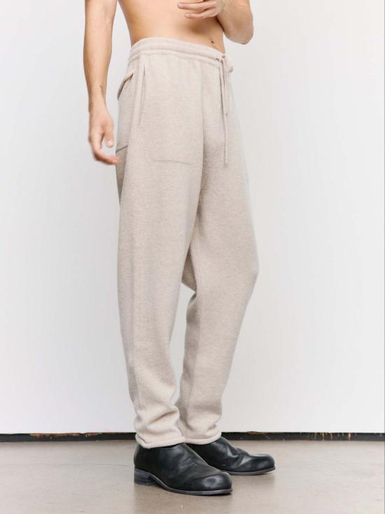  케이시 케이시 트레이닝/조거 팬츠 라이트 그레이 울리 1 즈와그 팬츠 - CASEY CASEY