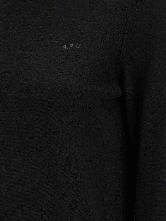 25FW 아페쎄 터틀넥 WVAWMF23322LZZ Black - A.P.C.