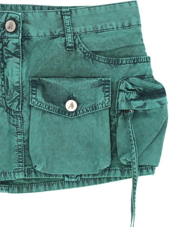 25SS 디 아티코 데님 스커트 250WCR00136017 GREEN - THE ATTICO