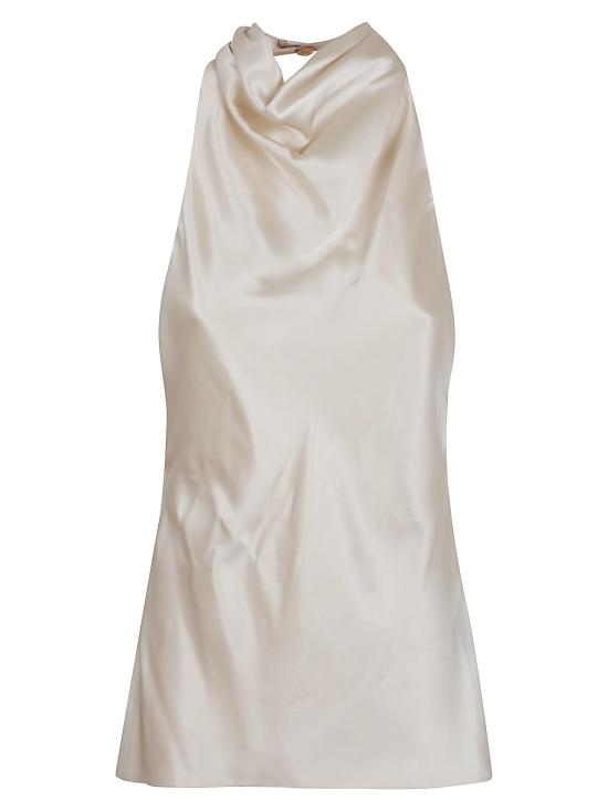 25FW 발망 민소매 티셔츠 FF1AE165SE95 0AS BEIGE NUDE NEUTRALS