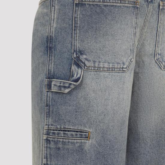 25FW 쿠레쥬 스트레이트 팬츠 VESDPA253DE0041 7052 VINTAGE MEDIUM BLUE - COURREGES