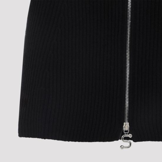 25FW 스포트막스 숏 스커트 2522306012600 12103 005 NERO BLACK - SPORTMAX