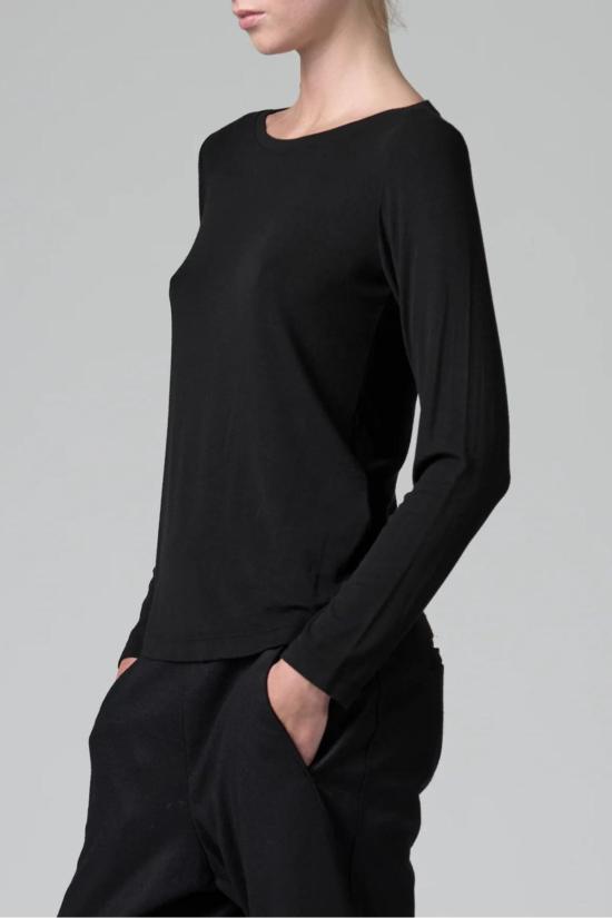  트랜짓 파 수쉬 긴팔 티셔츠 트랜짓 파 서치 Ls 크루 티셔츠 블랙 - TRANSIT PAR SUCH