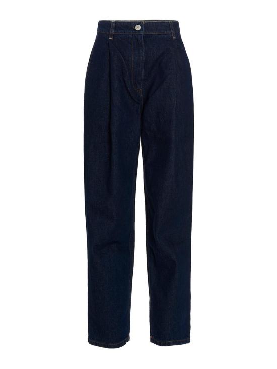 25FW 마그다뷰트림 스트레이트 팬츠 130720NAVY Blue