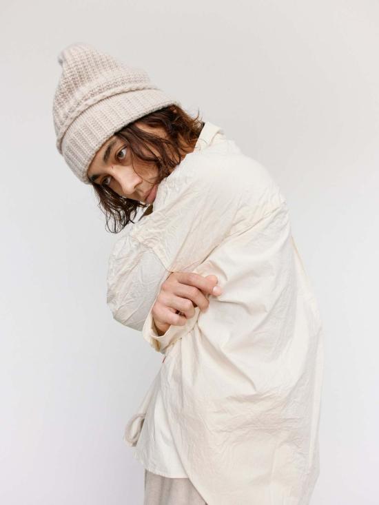  케이시 케이시 긴팔 셔츠 내추럴 H 코트 원사이즈 - CASEY CASEY