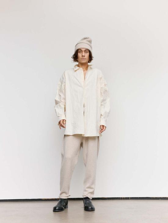  케이시 케이시 긴팔 셔츠 내추럴 H 코트 원사이즈 - CASEY CASEY