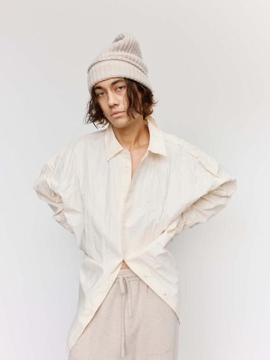  케이시 케이시 긴팔 셔츠 내추럴 H 코트 원사이즈