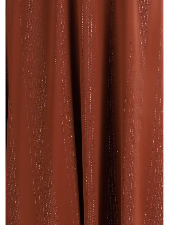 25FW 포르테포르테 롱 원피스 14075MYDRESS F48A3010 ORANGE - FORTE FORTE