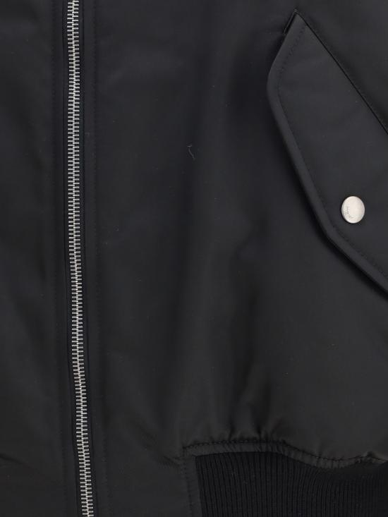 25FW 생로랑 봄버 자켓 838713YZ9BV 1000 BLACK - SAINT LAURENT