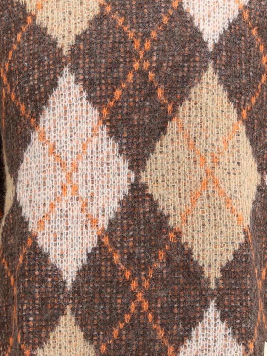 25FW 엠포리오 아르마니 스웨터 EM002500AF19842 F6001 BROWN - EMPORIO ARMANI