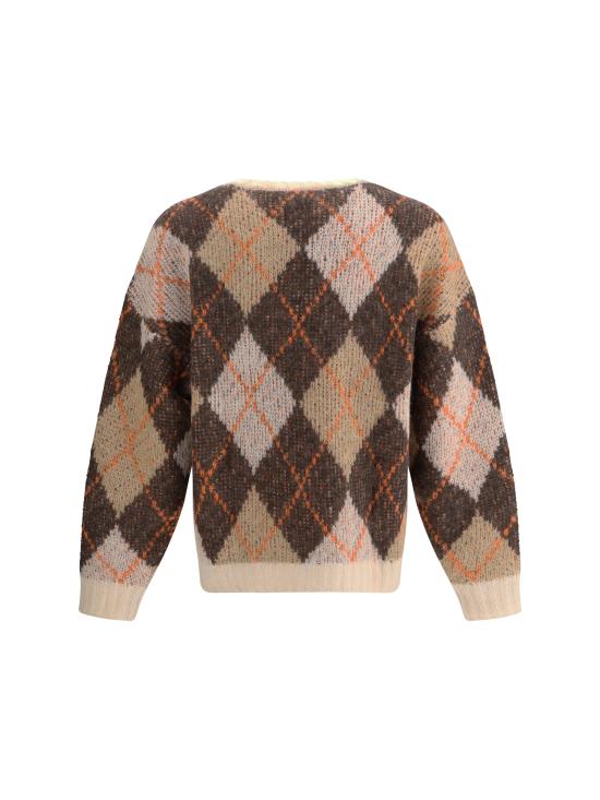 25FW 엠포리오 아르마니 스웨터 EM002500AF19842 F6001 BROWN - EMPORIO ARMANI