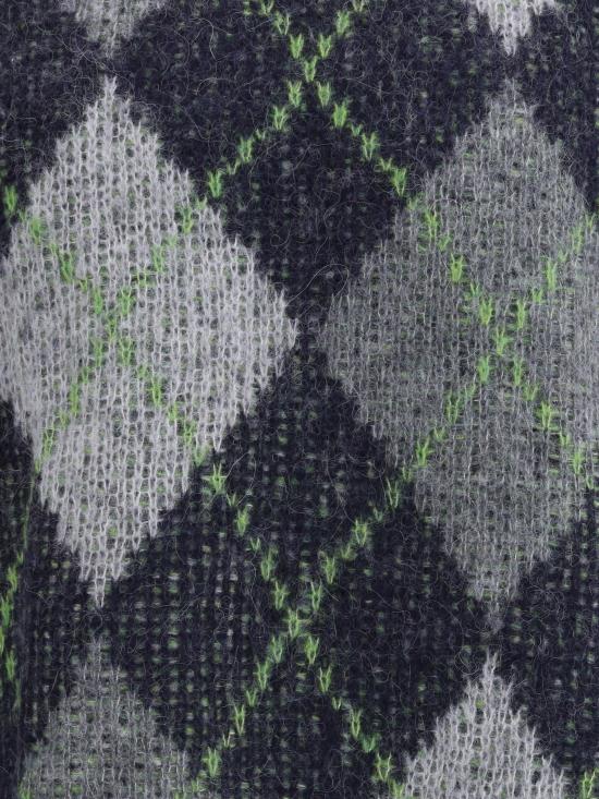 25FW 엠포리오 아르마니 스웨터 EM002500AF19842 FB001 GREY - EMPORIO ARMANI