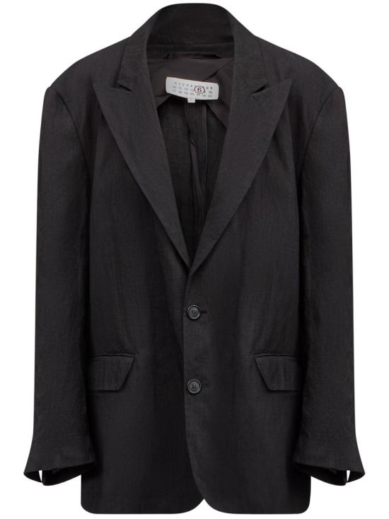 25SS MM6 메종마르지엘라 자켓 S52BN0139M35253 56317 900 BLACK Black