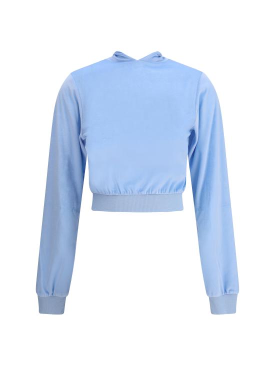 25FW 발렌시아가 긴팔 티셔츠 837372TMO26 4850 LIGHT BLUE