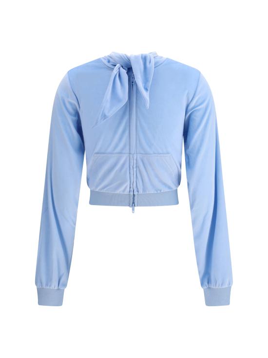 25FW 발렌시아가 긴팔 티셔츠 837372TMO26 4850 LIGHT BLUE - BALENCIAGA