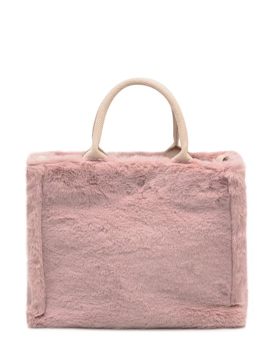 25FW 마르니 퍼 트리밍 스몰 토트백 SHMP0077U6P8681 00C09 ROSA PASTELLO - MARNI