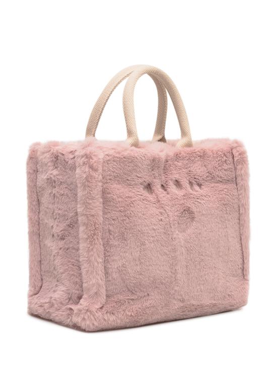 25FW 마르니 퍼 트리밍 스몰 토트백 SHMP0077U6P8681 00C09 ROSA PASTELLO - MARNI