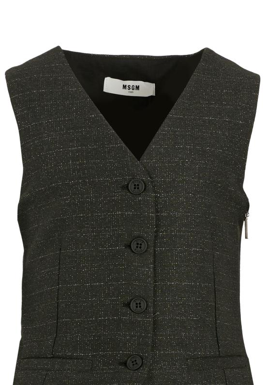 25FW [키즈] 엠에스지엠 원피스 F5MSJGDR202 110 BLACK - MSGM