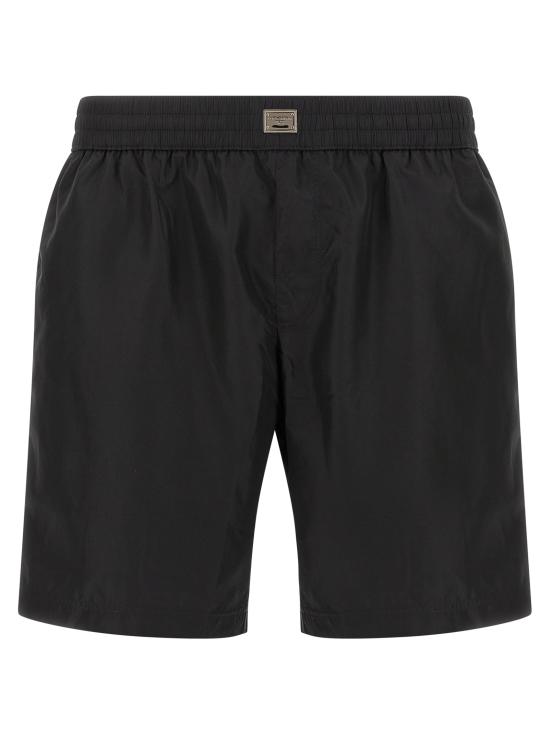 25FW 돌체앤가바나 비치웨어 M4F36TONR46N0000 Black