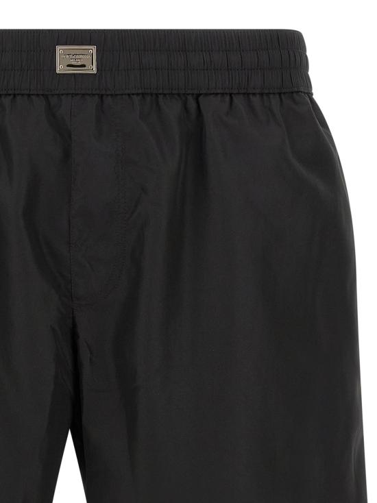 25FW 돌체앤가바나 비치웨어 M4F36TONR46N0000 Black - DOLCE & GABBANA