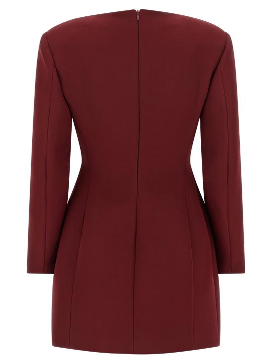 25FW 안다마네 숏 원피스 T180105ATNP0B8BURGUNDY Bordeaux - ANDAMANE