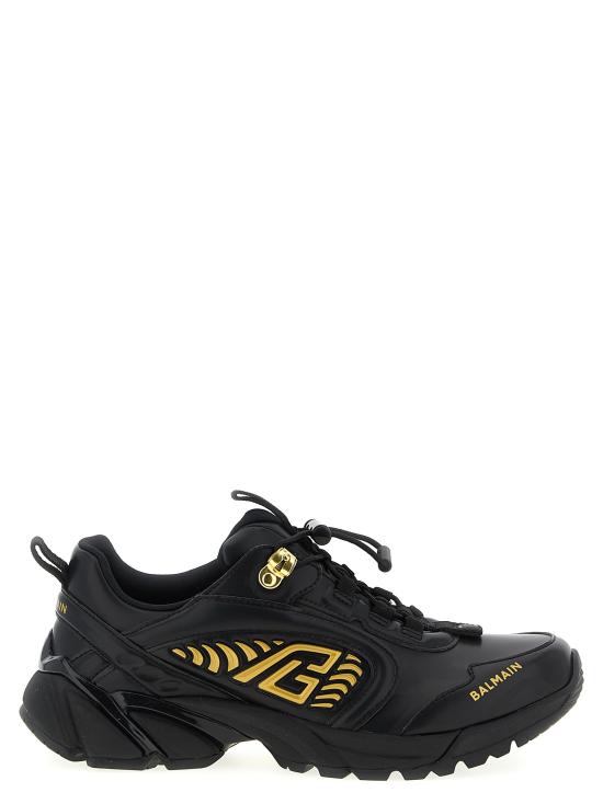 25FW 발망 스니커즈 FM1VI357LGSYEAD Black