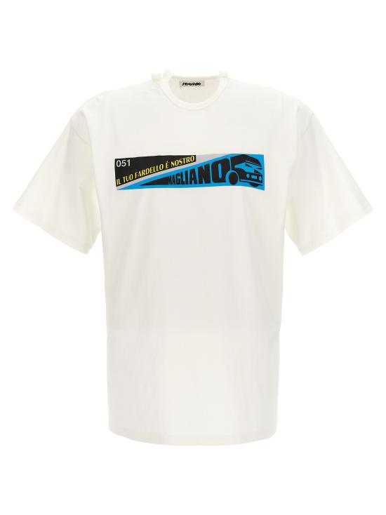  마리아노 반팔 티셔츠 Q5801062701 White