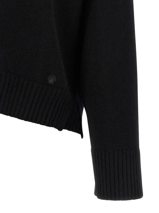 25FW 루루 드 세종 가디건 KAIALDSBLACK Black - LOULOU DE SAISON