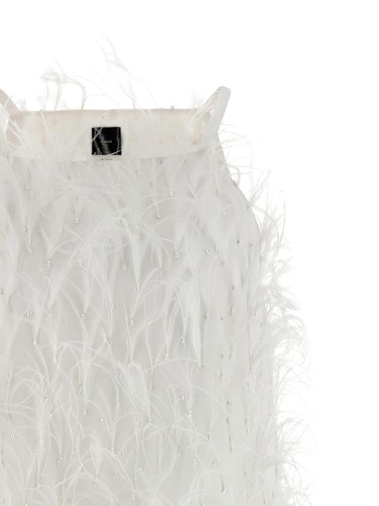 25FW 핑코 숏 원피스 105572A2SPZ05 White - PINKO