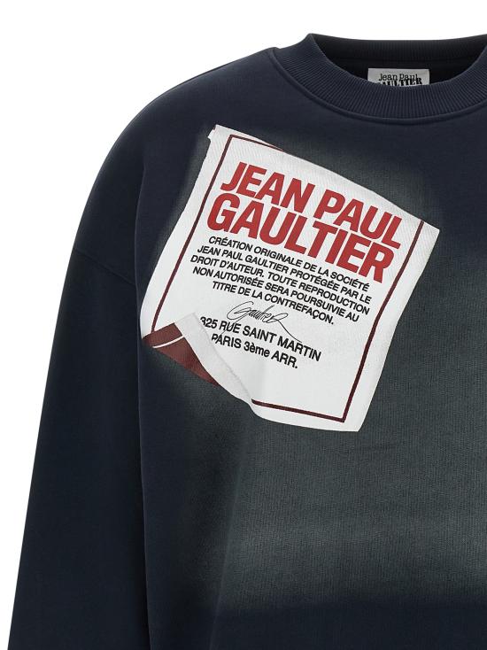 25FW 장 폴 고티에 긴팔 티셔츠 2504UTO371J003590130 Blue - JEAN PAUL GAULTIER